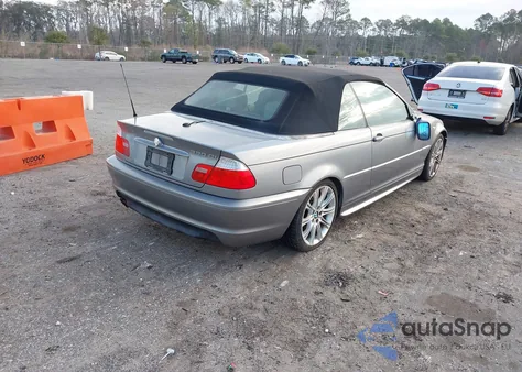 2006 BMW 330Ci z USA, uszkodzony, nr VIN WBABW53456PJ97313